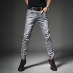 秋季牛仔裤男弹...